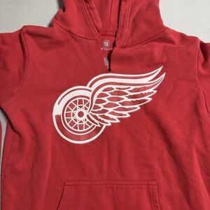 Detroit Redwings Hoodie Large Red NHL Fanatics Unisex Team Apparel